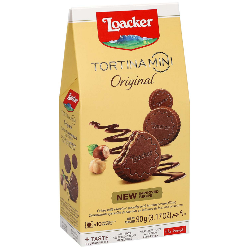  Loacker Tortina Mini Original 90g 