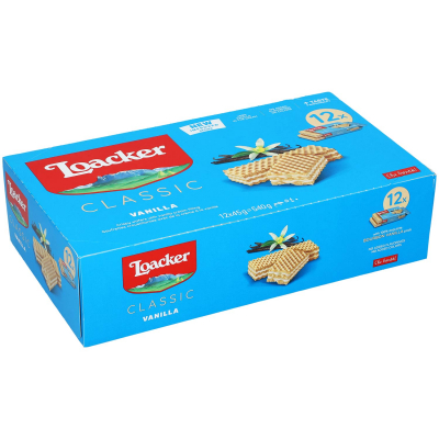  Loacker Classic Vanilla 12x45g 