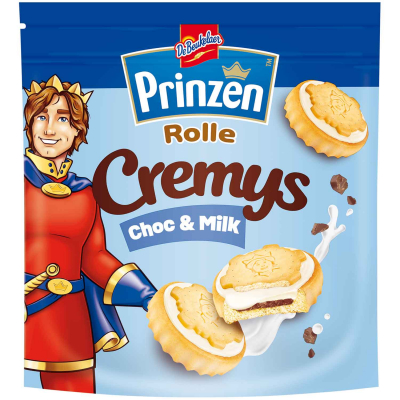  Prinzen Rolle Cremys Choc & Milk 172g 