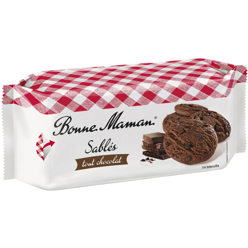  Bonne Maman Sablés tout chocolat 150g 