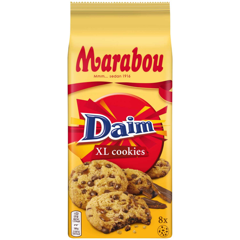  Marabou Daim XL Cookies 8er 