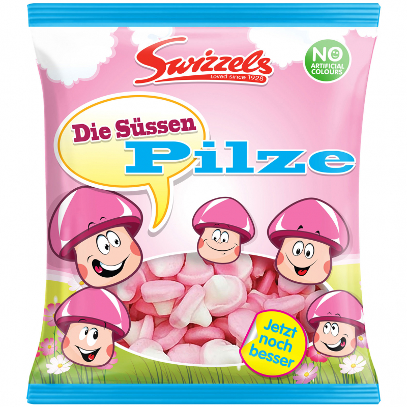  Swizzels Die Süssen Pilze 100g 