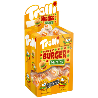  Trolli Party Burger Minis 80x10g 