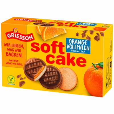  Griesson Soft Cake Orange Vollmilch 2x150g 