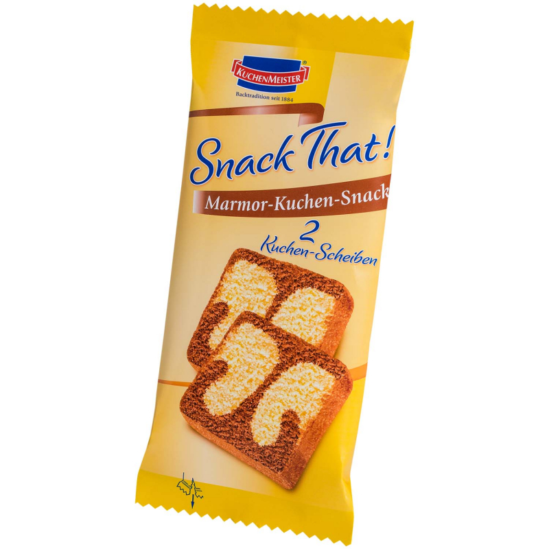  KuchenMeister Snack That! Marmor-Kuchen-Snack 2x35g 