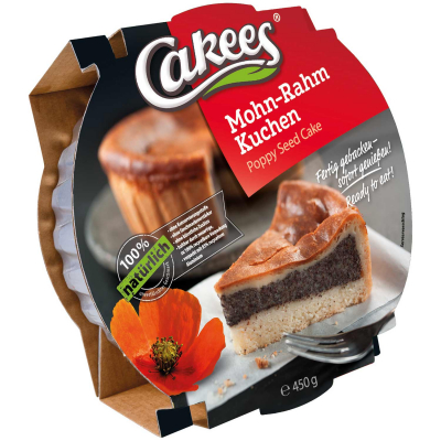  Cakees Mohn-Rahmkuchen 450g 