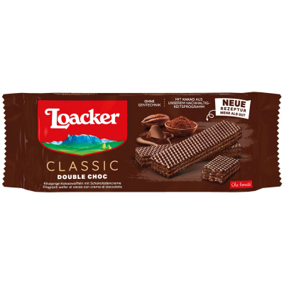  Loacker Classic Double Choc 135g 