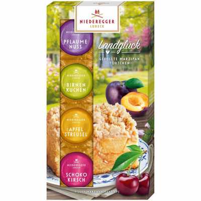  Niederegger Landglück Marzipan Törtchen 112g 