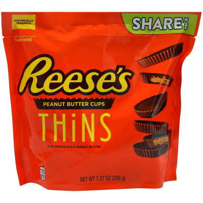  Reese's Peanut Butter Cups Thins 208g (MHD 31.03.2024) 
