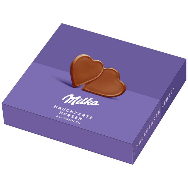  Milka Hauchzarte Herzen Alpenmilch 130g 