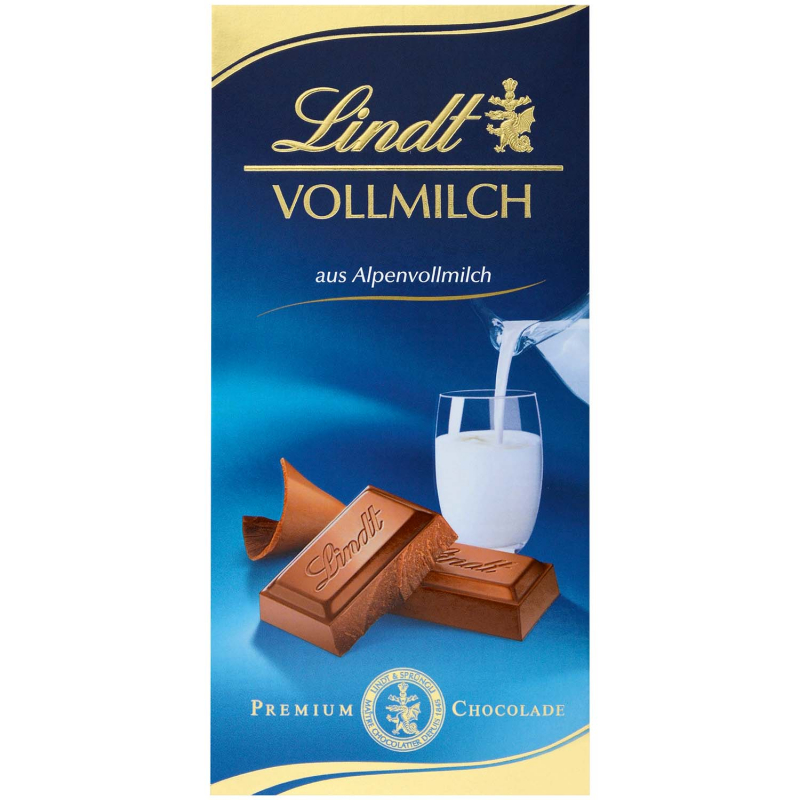  Lindt Alpenvollmilch Tafel 100g 