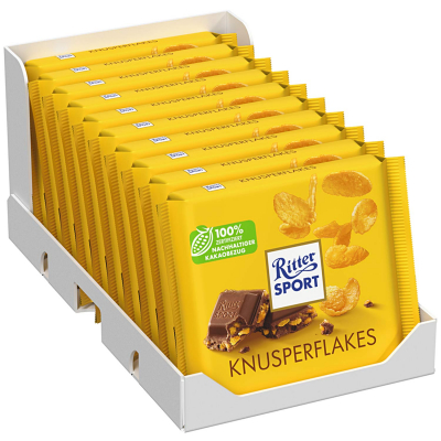  Ritter Sport Knusperflakes 100g 