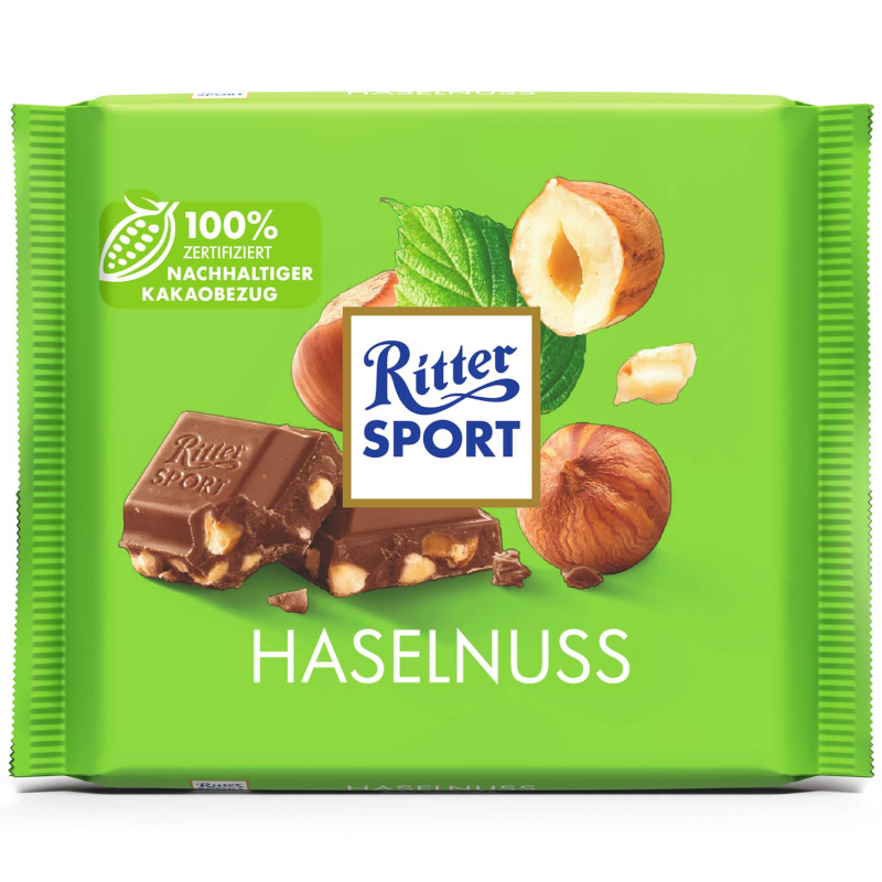  Ritter Sport Haselnuss 100g 