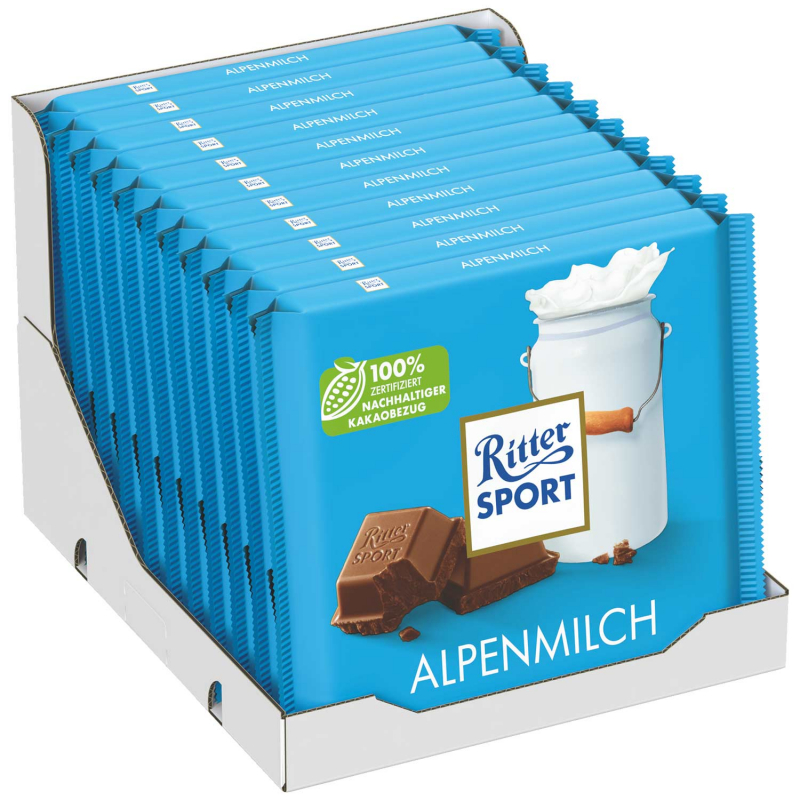  Ritter Sport Alpenmilch 250g 