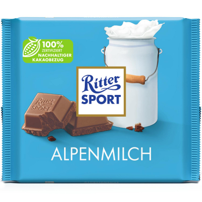  Ritter Sport Alpenmilch 250g 