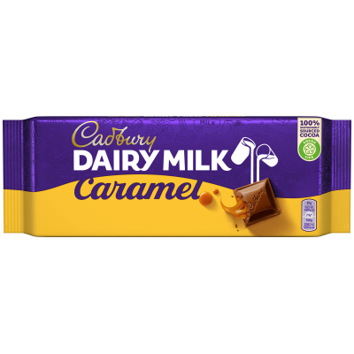  Cadbury Dairy Milk Caramel 180g 