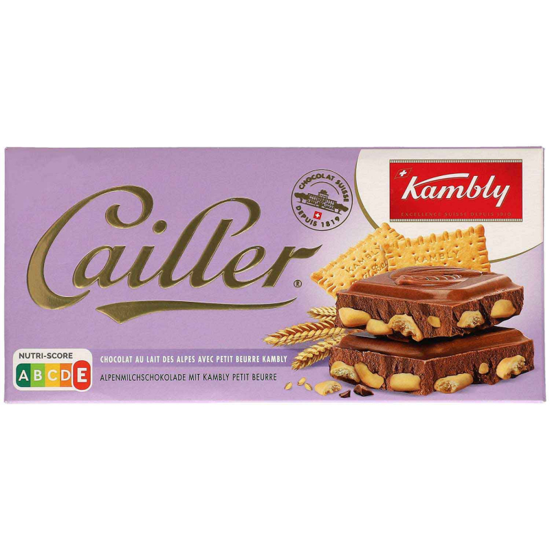  Cailler Kambly Alpenmilchschokolade 180g 