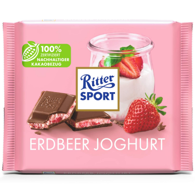  Ritter Sport Erdbeer Joghurt 100g 