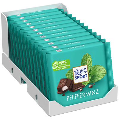  Ritter Sport Pfefferminz 100g 