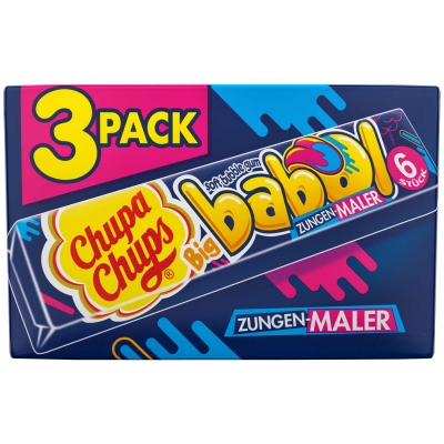  Chupa Chups Big babol Zungenmaler 3x6er 