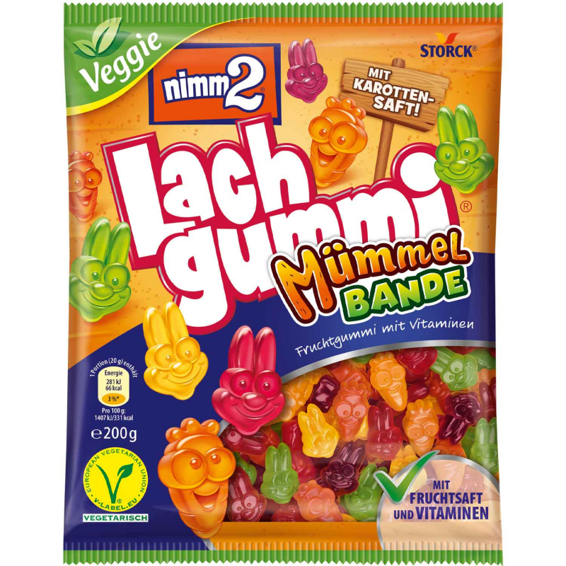  nimm2 Lachgummi Mümmelbande 200g 