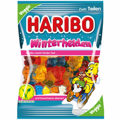  Haribo Winterhelden vegetarisch 175g 