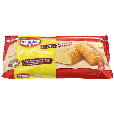  Dr. Oetker Kleine Zitronenkuchen 4x35g 