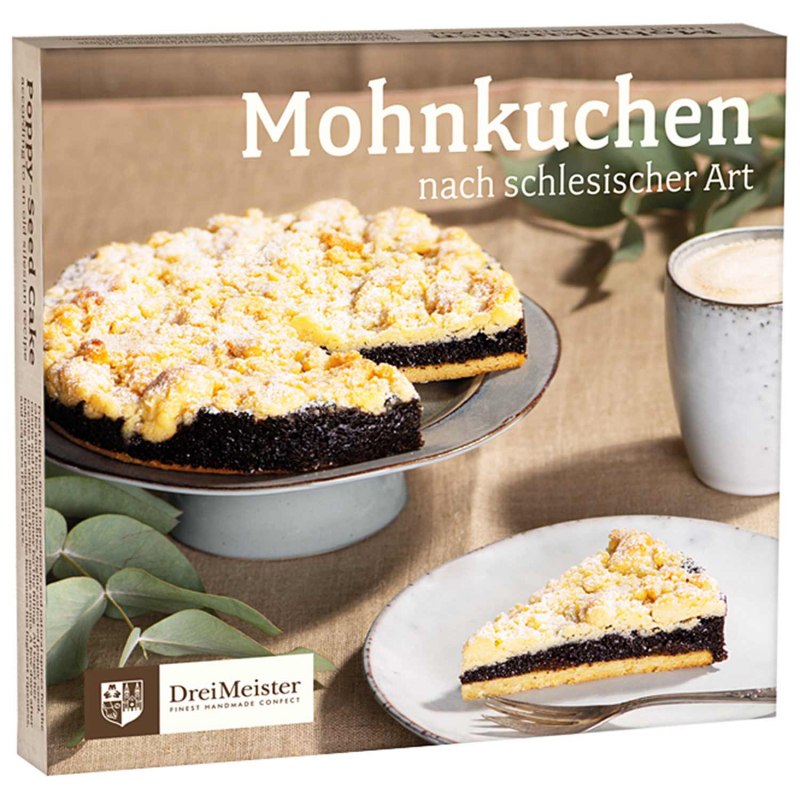  DreiMeister Mohnkuchen nach schlesischer Art 800g 