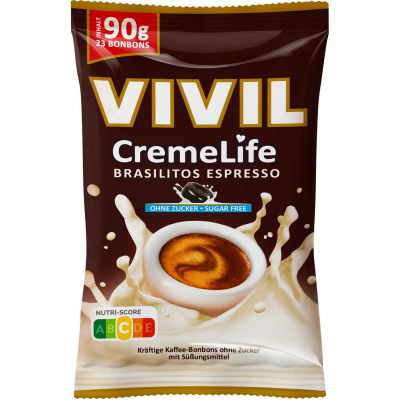  Vivil CremeLife Brasilitos Espresso ohne Zucker 90g 