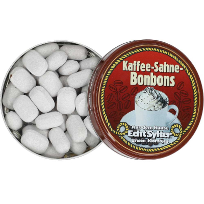  Echt Sylter Brisen-Klömbjes Kaffee-Sahne-Bonbons 70g 