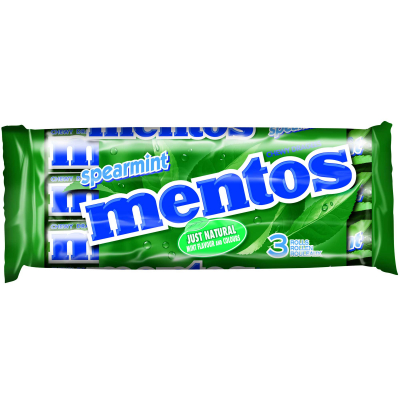  mentos Spearmint 3x38g 