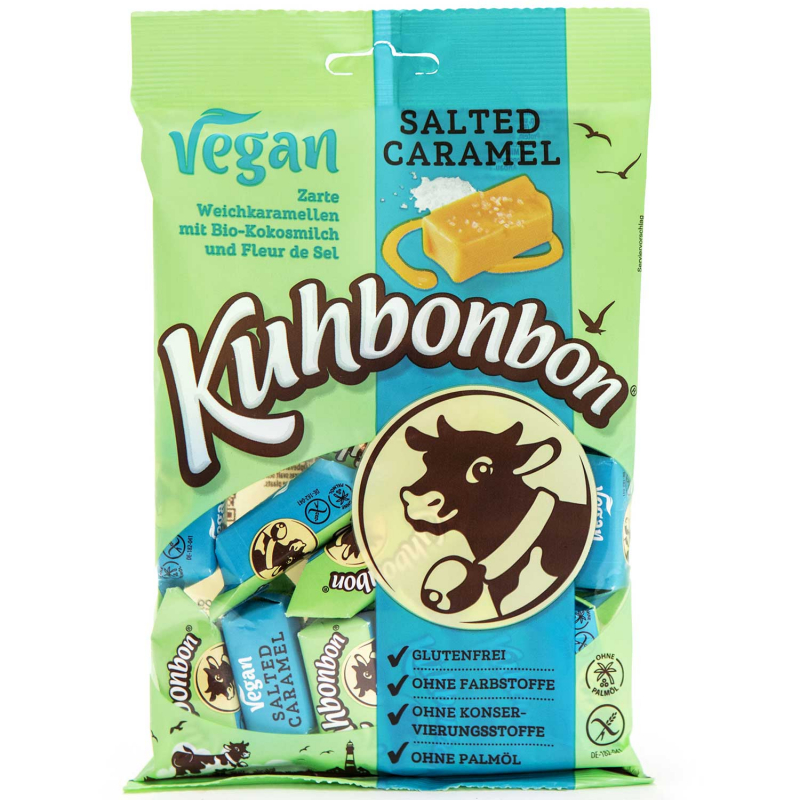  Kuhbonbon Vegan Salted Caramel 165g 