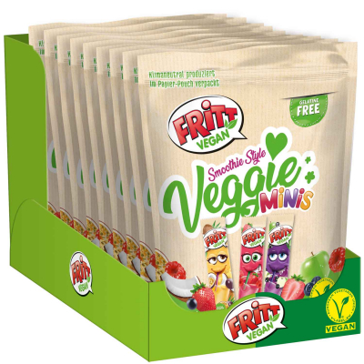  Fritt Vegan Smoothie Style Veggie Minis Mix 135g 