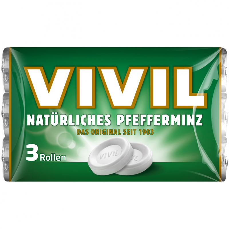  Vivil Natürliches Pfefferminz 