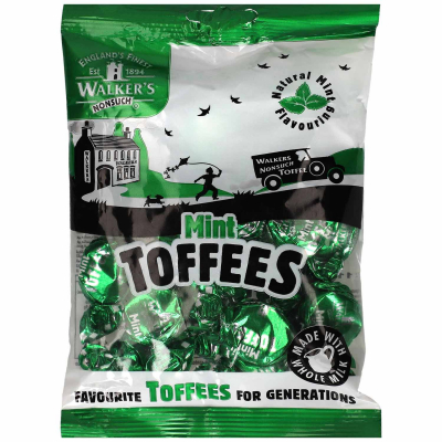  Walker's Nonsuch Mint Toffees 150g 