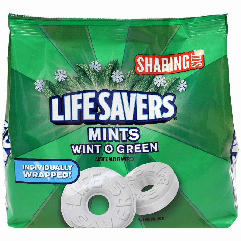  Life Savers Mints Wint O Green 368,6g 