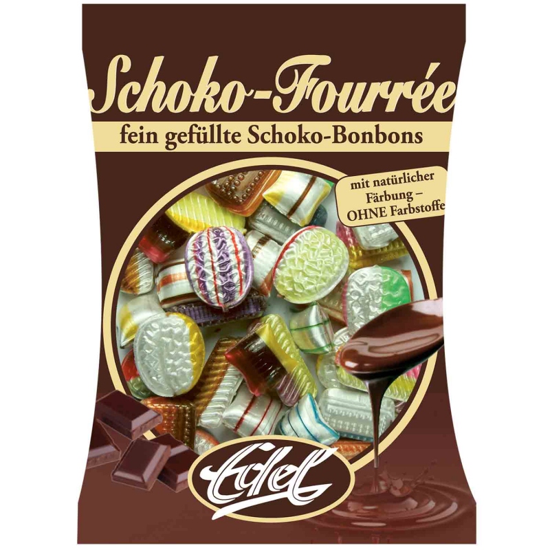  Edel Schoko-Fourrée Bonbons 120g 