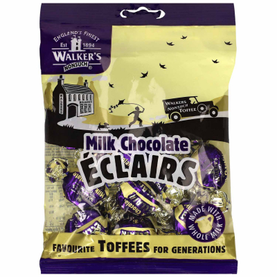  Walker's Nonsuch Milk Chocolate Éclairs 150g 