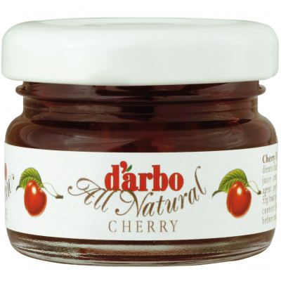  d'arbo Naturrein Kirsche Konfitüre Extra Minigläser 60x28g 