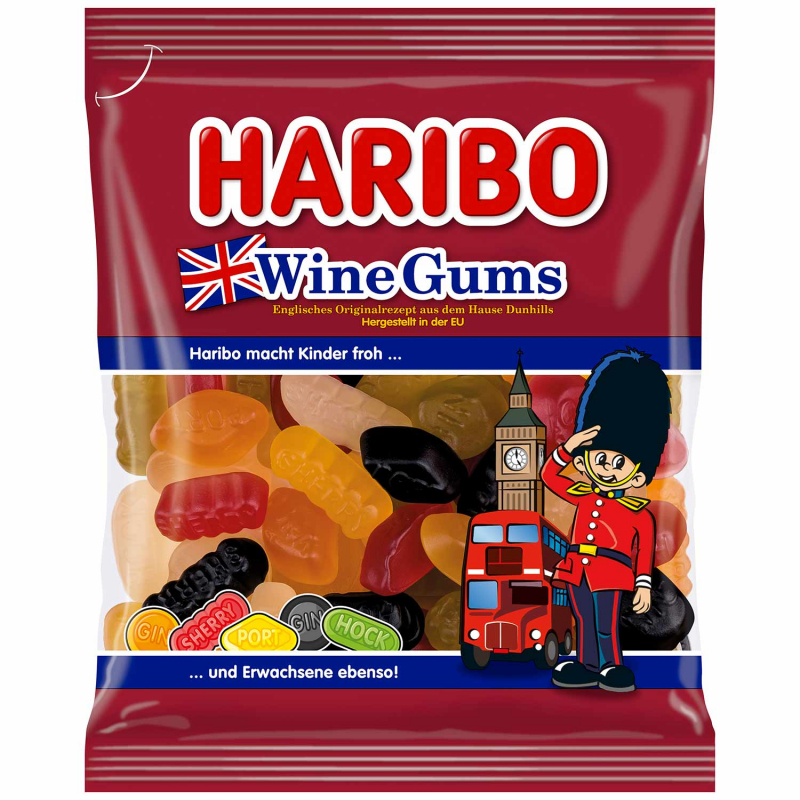  Haribo Wine Gums 175g 