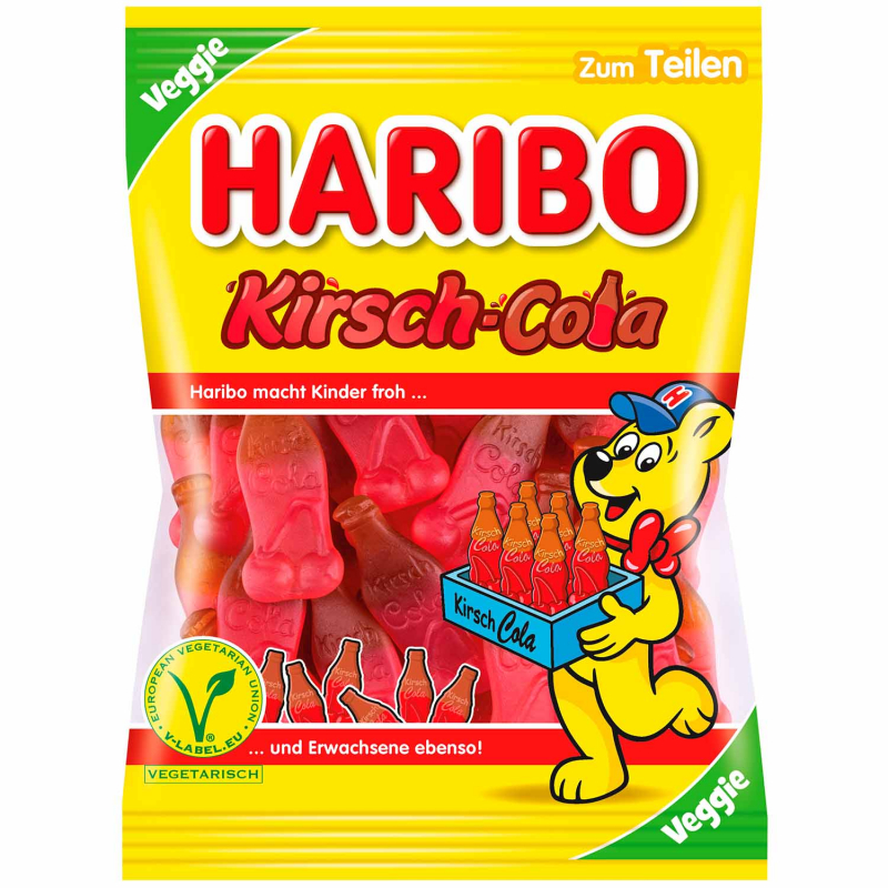  Haribo Kirsch-Cola vegetarisch 175g 