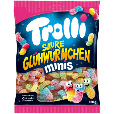  Trolli Saure Glühwürmchen minis 150g 