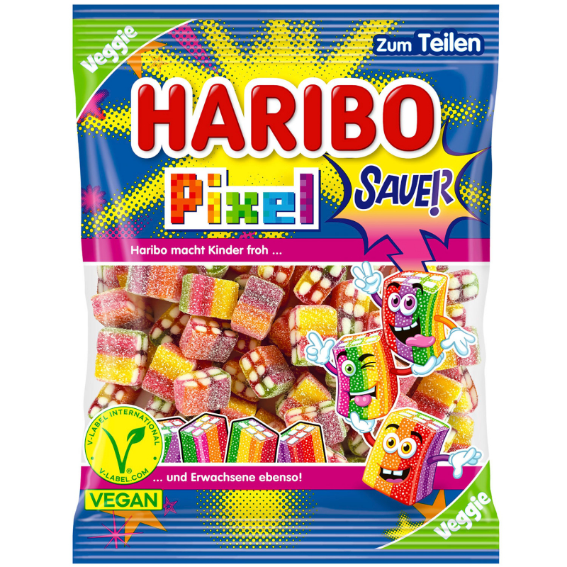  Haribo Pixel sauer vegan 160g 