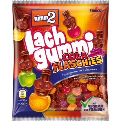  nimm2 Lachgummi Cola Flaschies 200g 