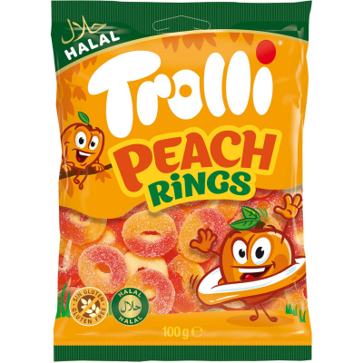  Trolli Peach Rings 100g 