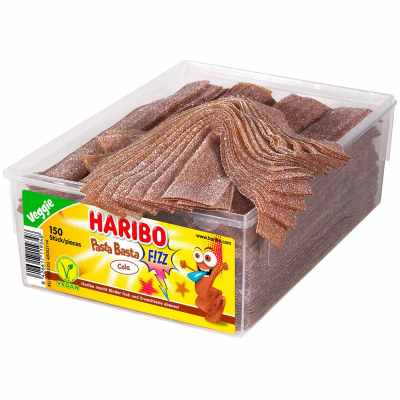  Haribo Pasta Basta Cola FIZZ vegan 150er 