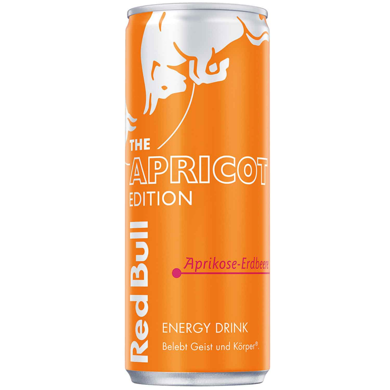  Red Bull Energy Drink Apricot Edition Aprikose-Erdbeere 250ml 