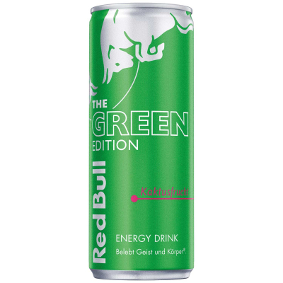  Red Bull Energy Drink Green Edition Kaktusfrucht 250ml 