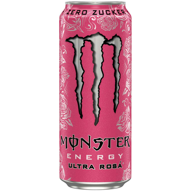  Monster Energy Ultra Rosa Zero Zucker 500ml 