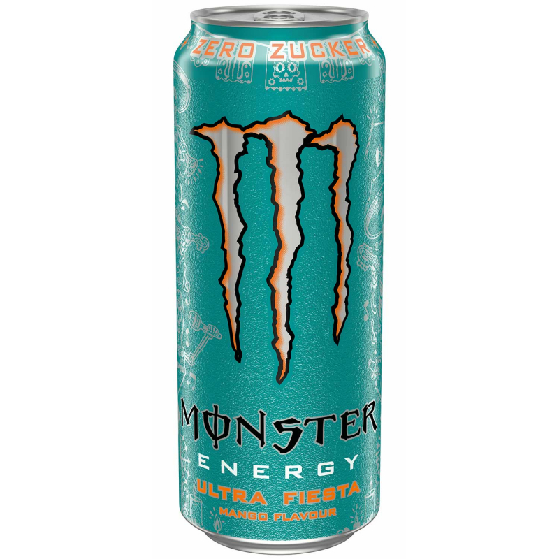  Monster Energy Ultra Fiesta Mango Zero Zucker 500ml 